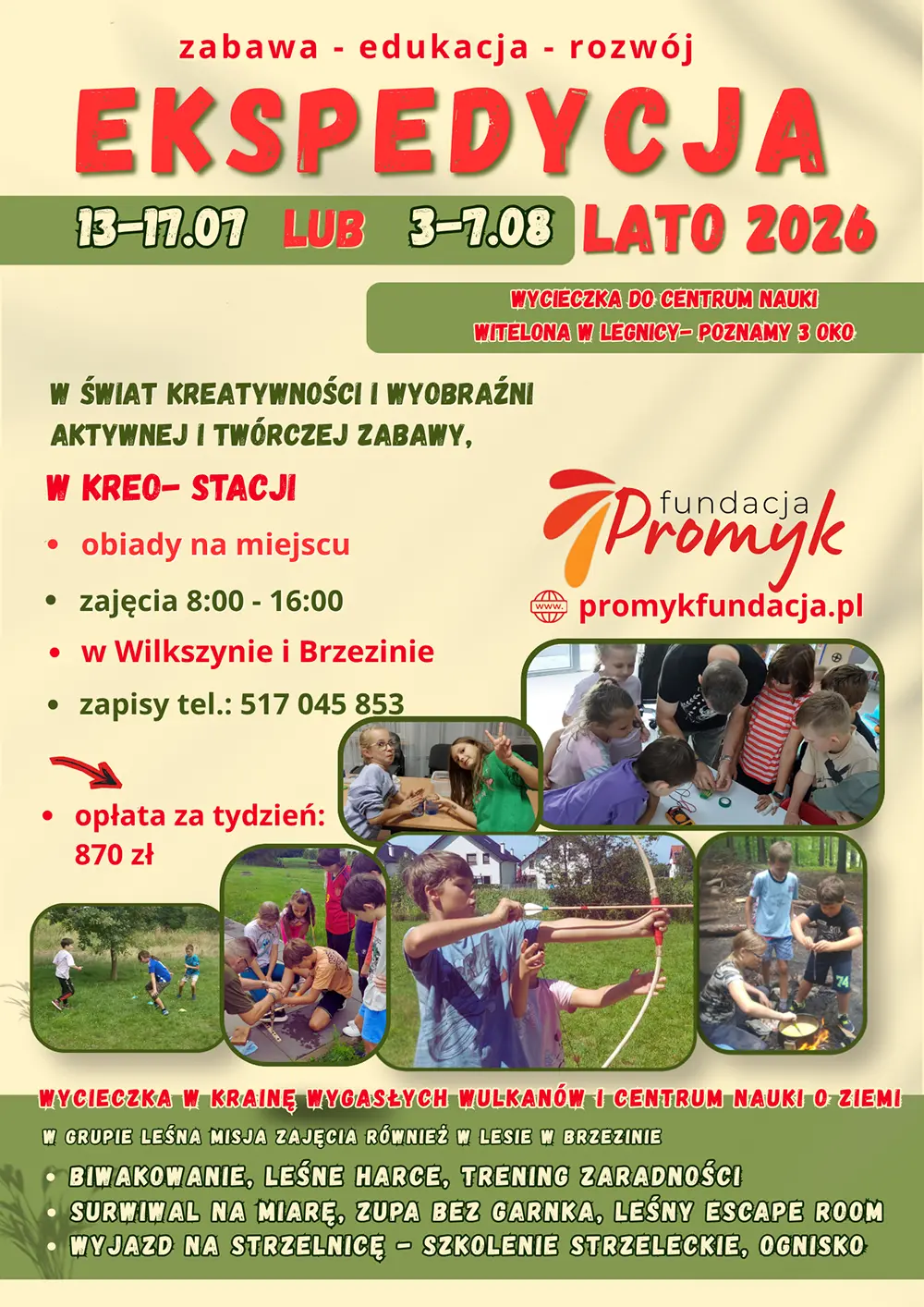 półkolonie Wilkszyn